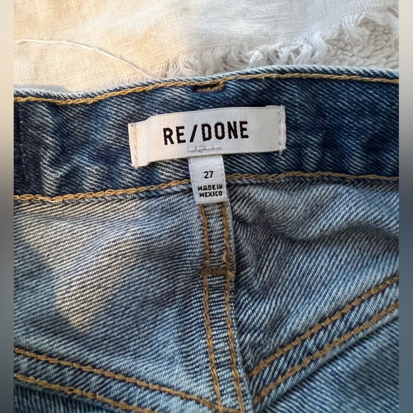Re/done 70s High-Rise Denim Shorts - Picture 9 of 10